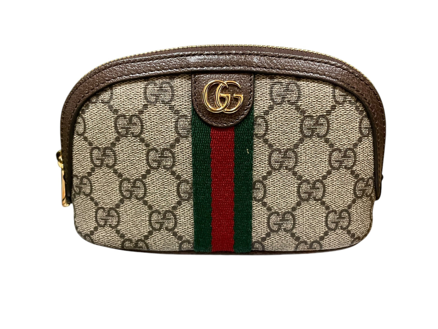 Makeup Bag Luxury Designer By Gucci, Size: Small