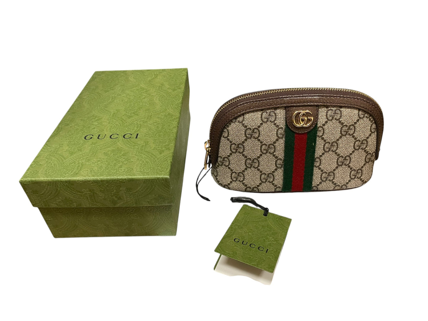 Makeup Bag Luxury Designer By Gucci, Size: Small