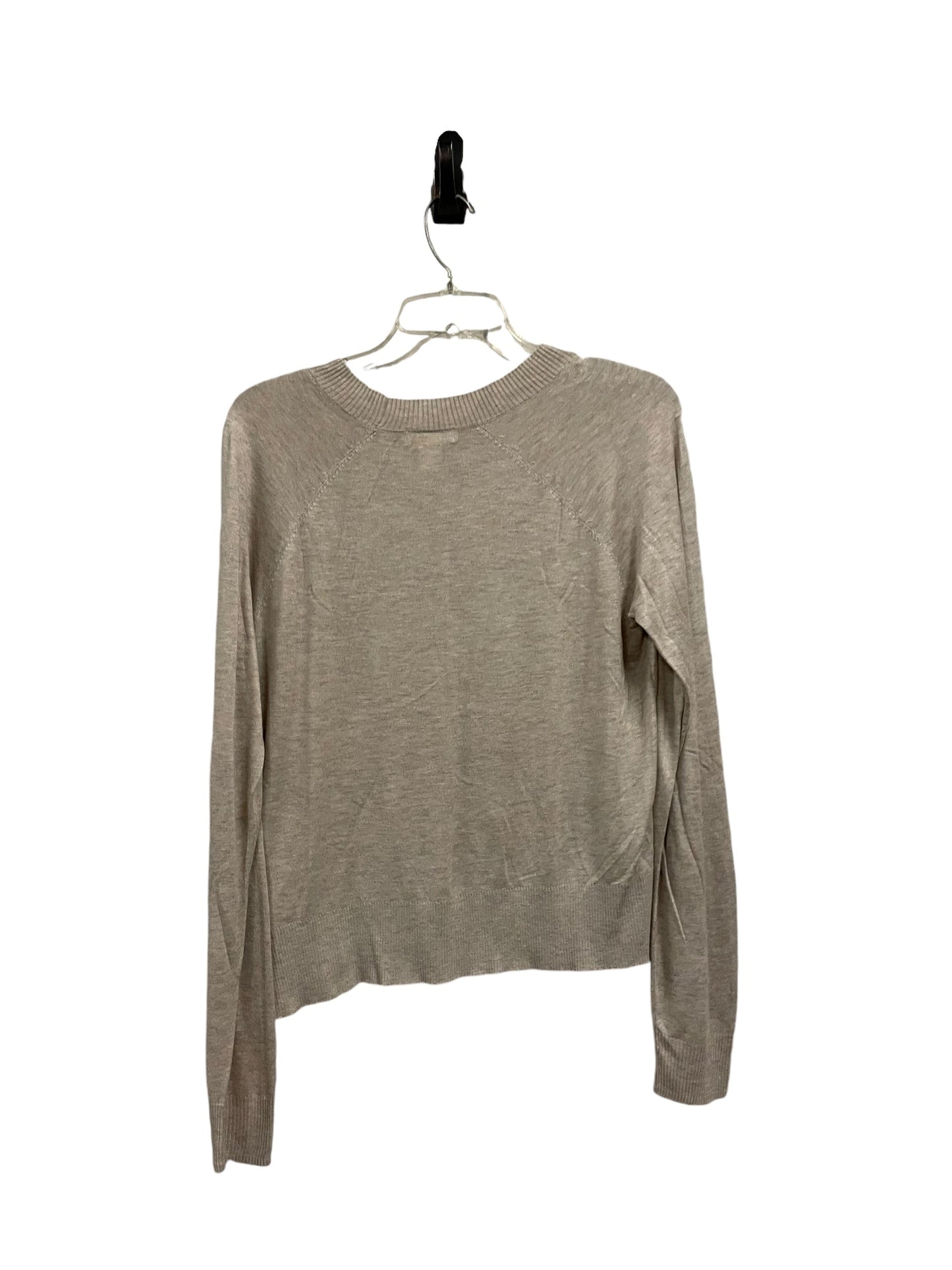 Top Long Sleeve Basic By H&m In Tan, Size: M