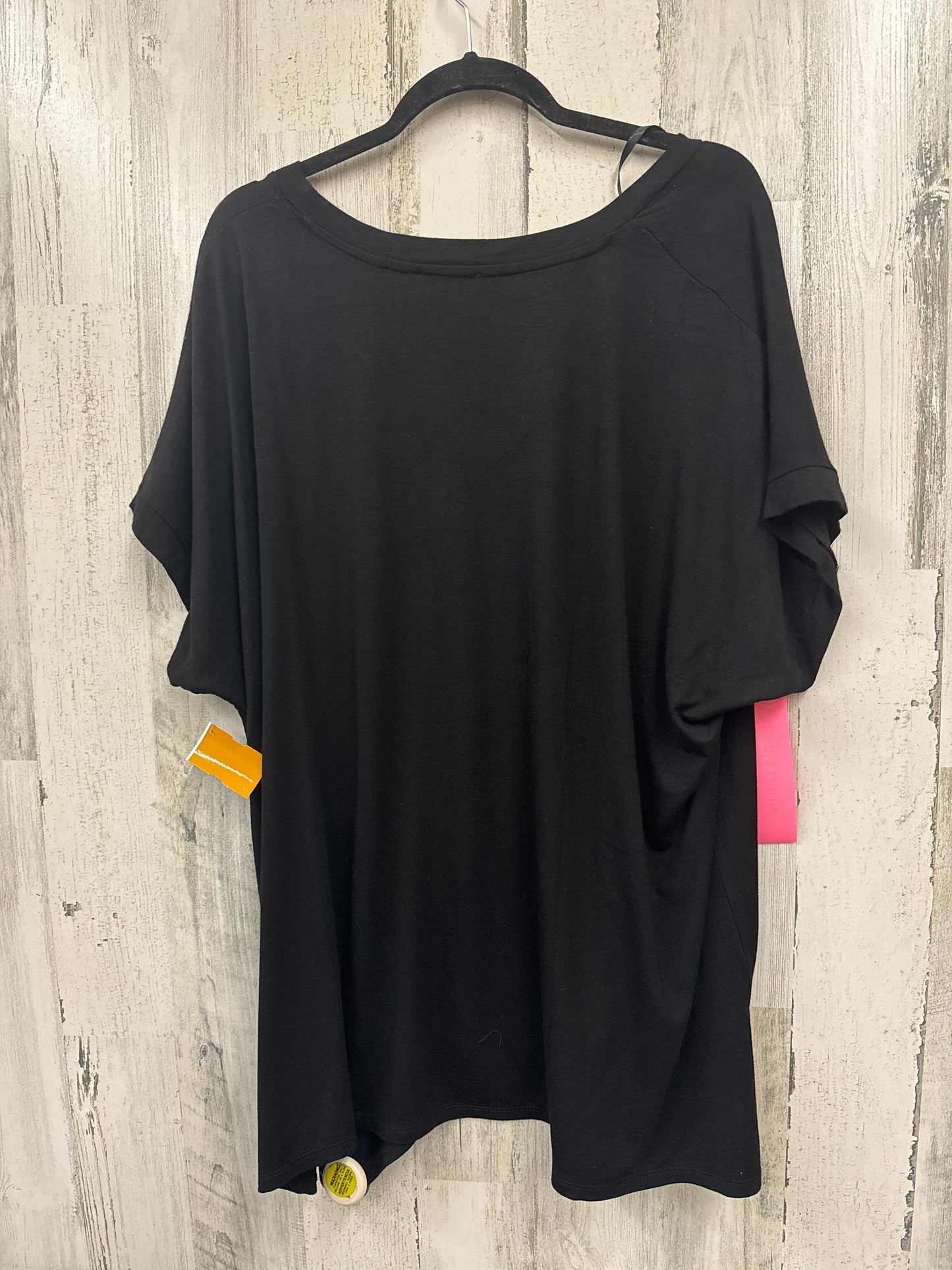 Top Short Sleeve By Tahari By Arthur Levine  Size: 1x
