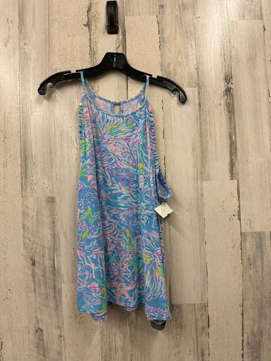 Blue Top Sleeveless Lilly Pulitzer, Size Xl