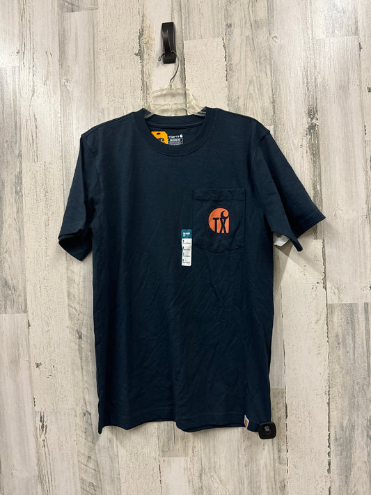 Navy Top Short Sleeve Carhartt, Size S