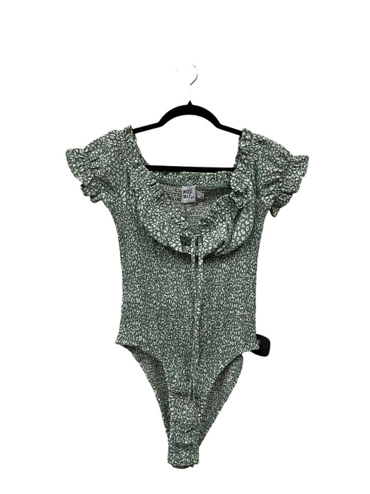 Bodysuit By Clothes Mentor In Green, Size: S