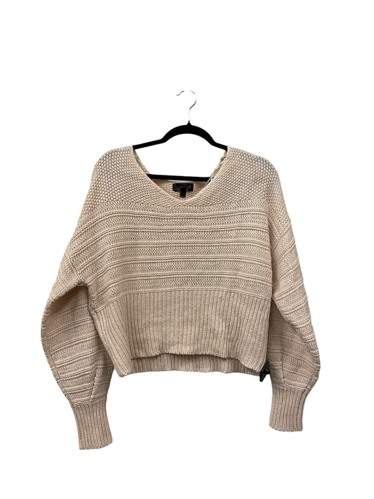 Sweater By Top Shop In Cream, Size: S