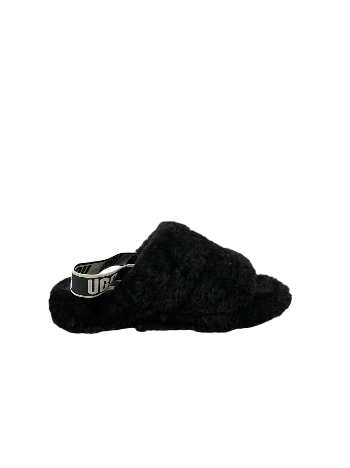 Shoes Flats By Ugg In Black, Size: 10