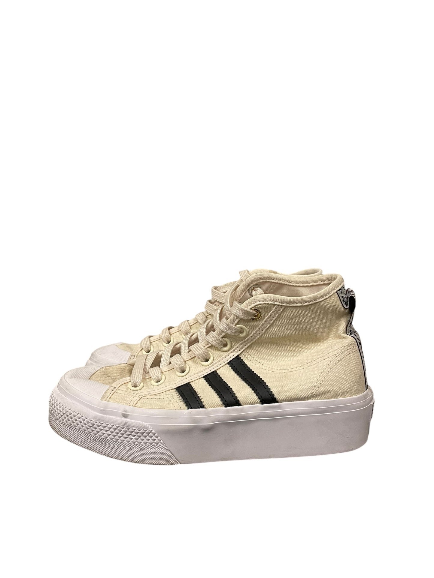 Shoes Sneakers By Adidas In Cream, Size: 6