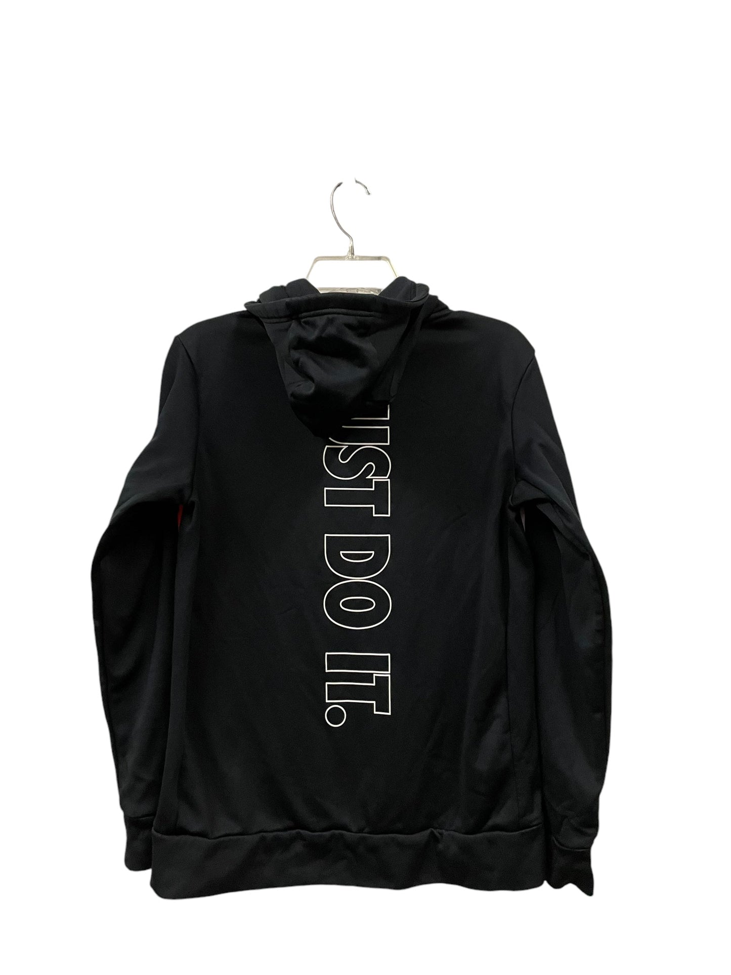 Athletic Sweatshirt Hoodie By Nike Apparel In Black, Size: S