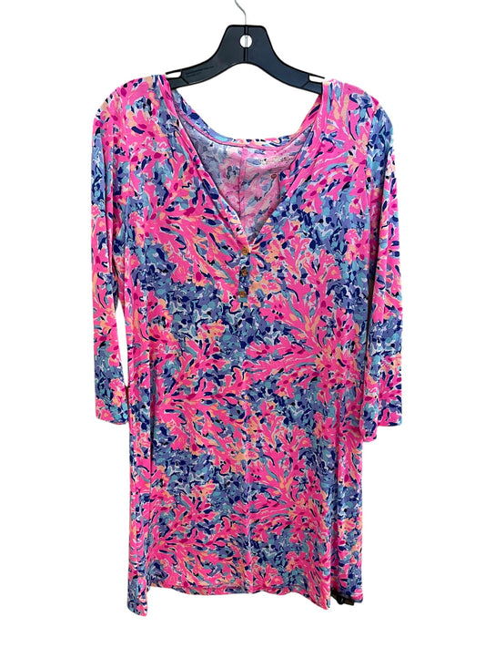 Dress Casual Short By Lilly Pulitzer In Pink, Size: M