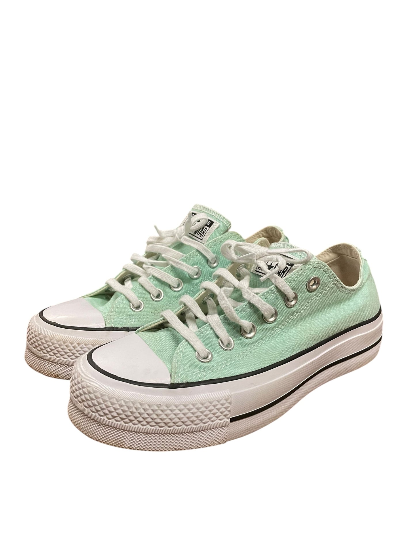 Shoes Sneakers By Converse In Green, Size: 7