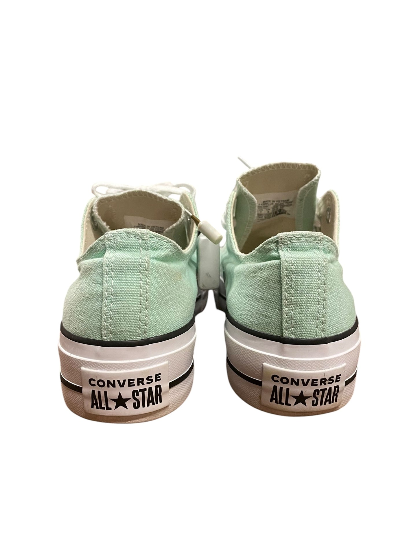 Shoes Sneakers By Converse In Green, Size: 7