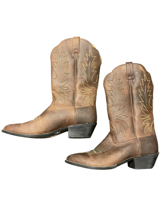 Boots Western By Ariat In Brown, Size: 11