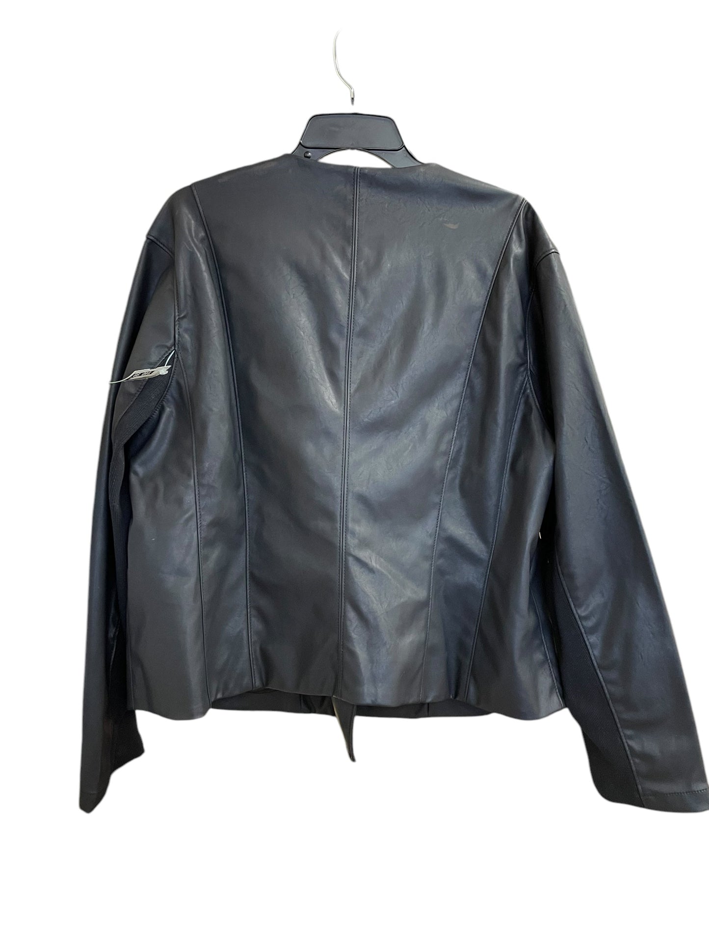 Jacket Leather By Blanknyc In Black, Size: 3x