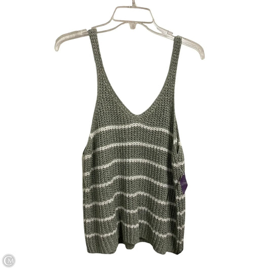 Top Sleeveless By Blue Rain In Green, Size: 2x