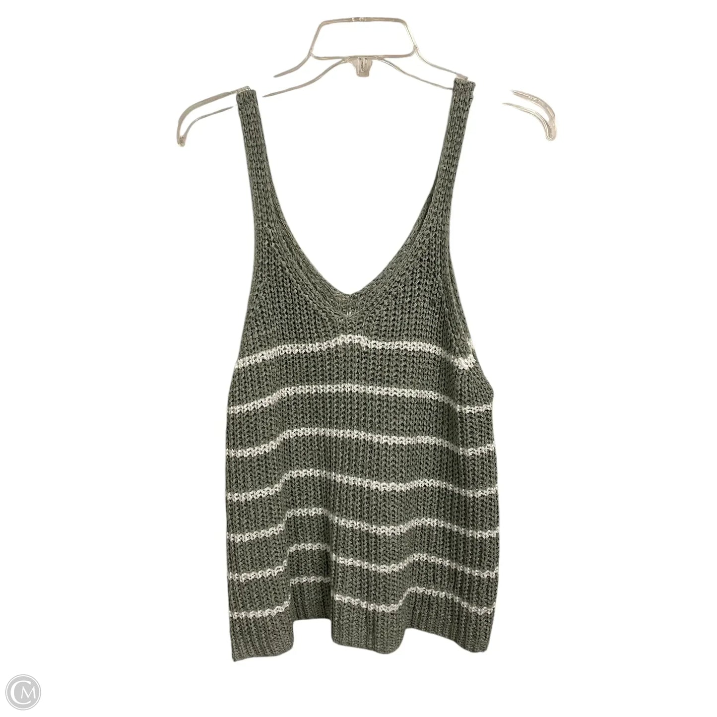 Top Sleeveless By Blue Rain In Green, Size: 2x