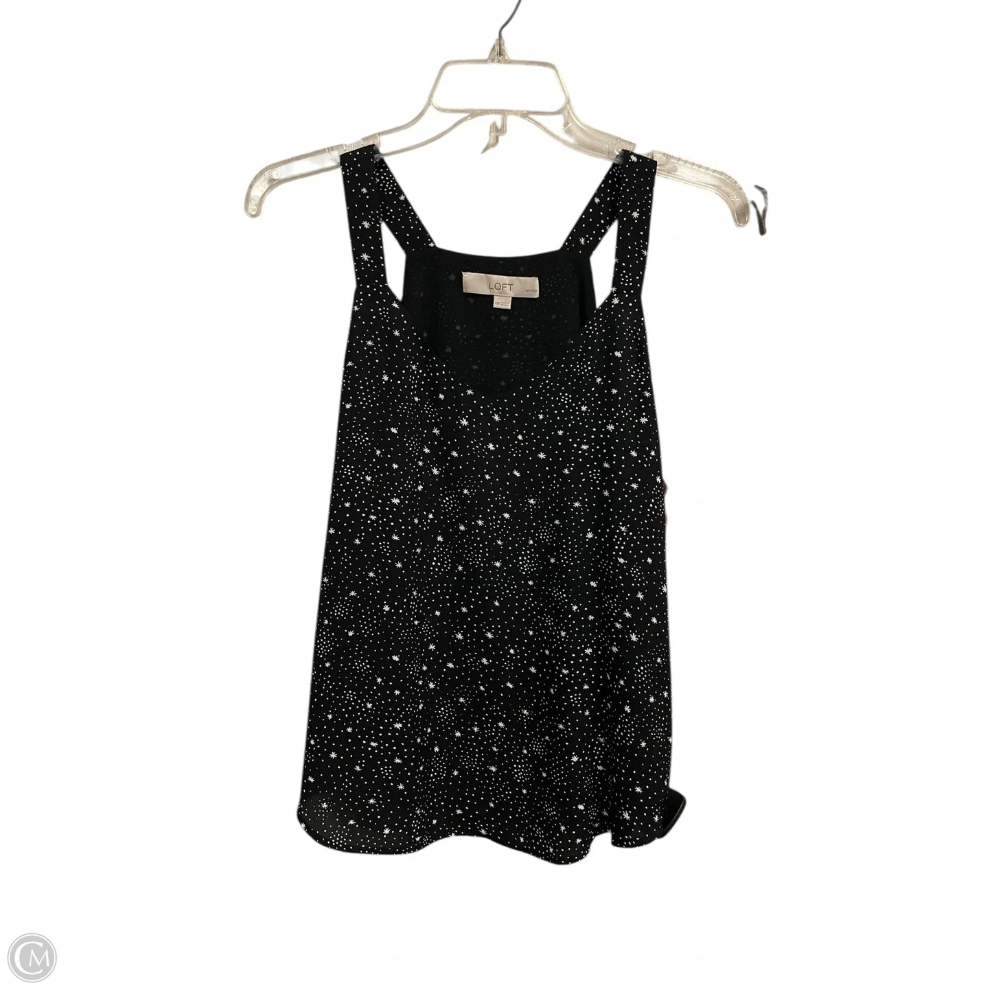 Top Sleeveless By Loft In Black, Size: Xs