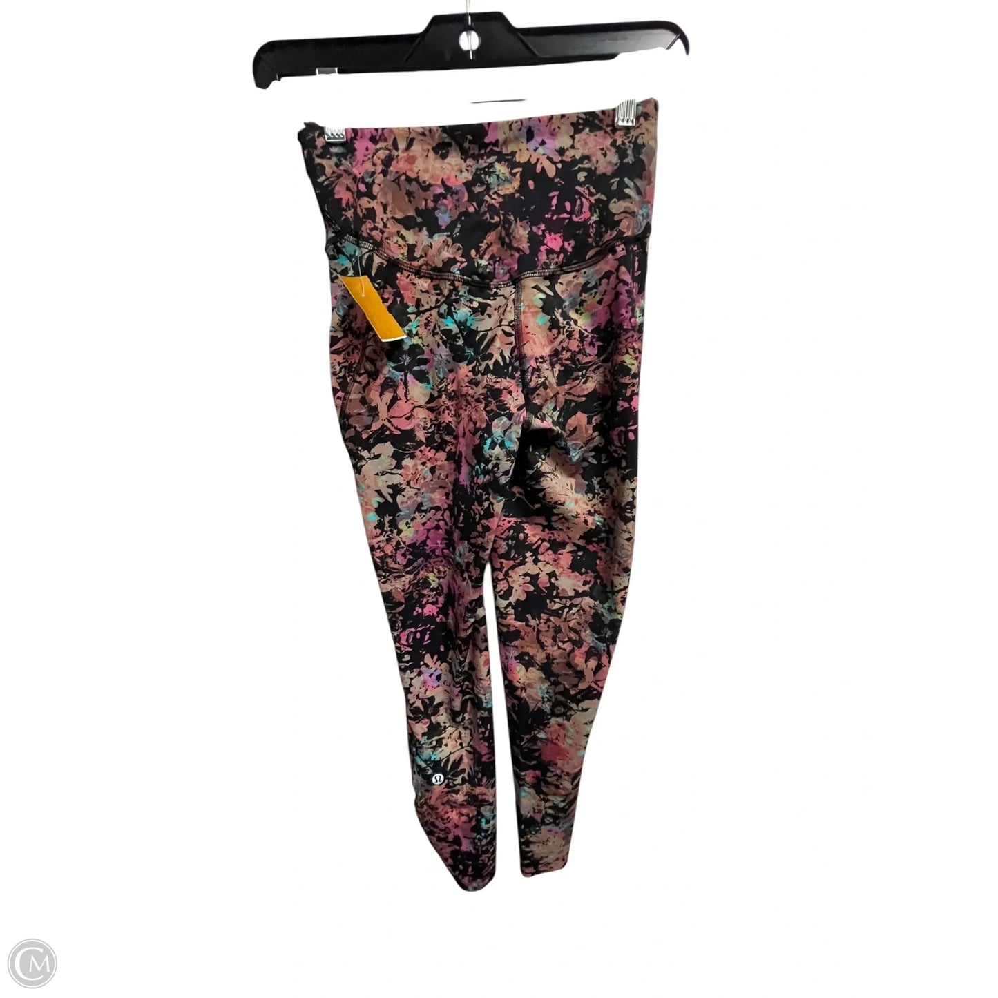 Athletic Leggings Capris By Lululemon In Multi-colored, Size: 4