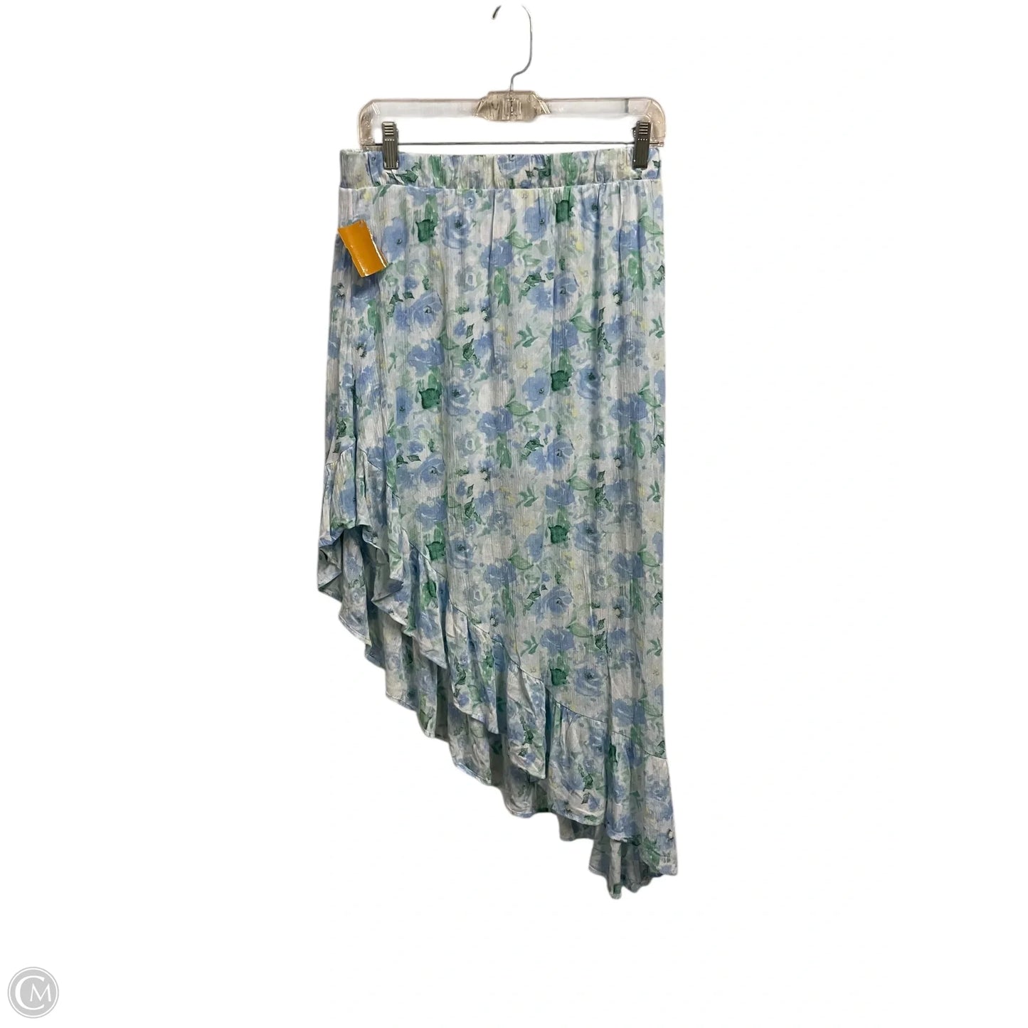 Skirt Midi By No Boundaries In Blue, Size: 8