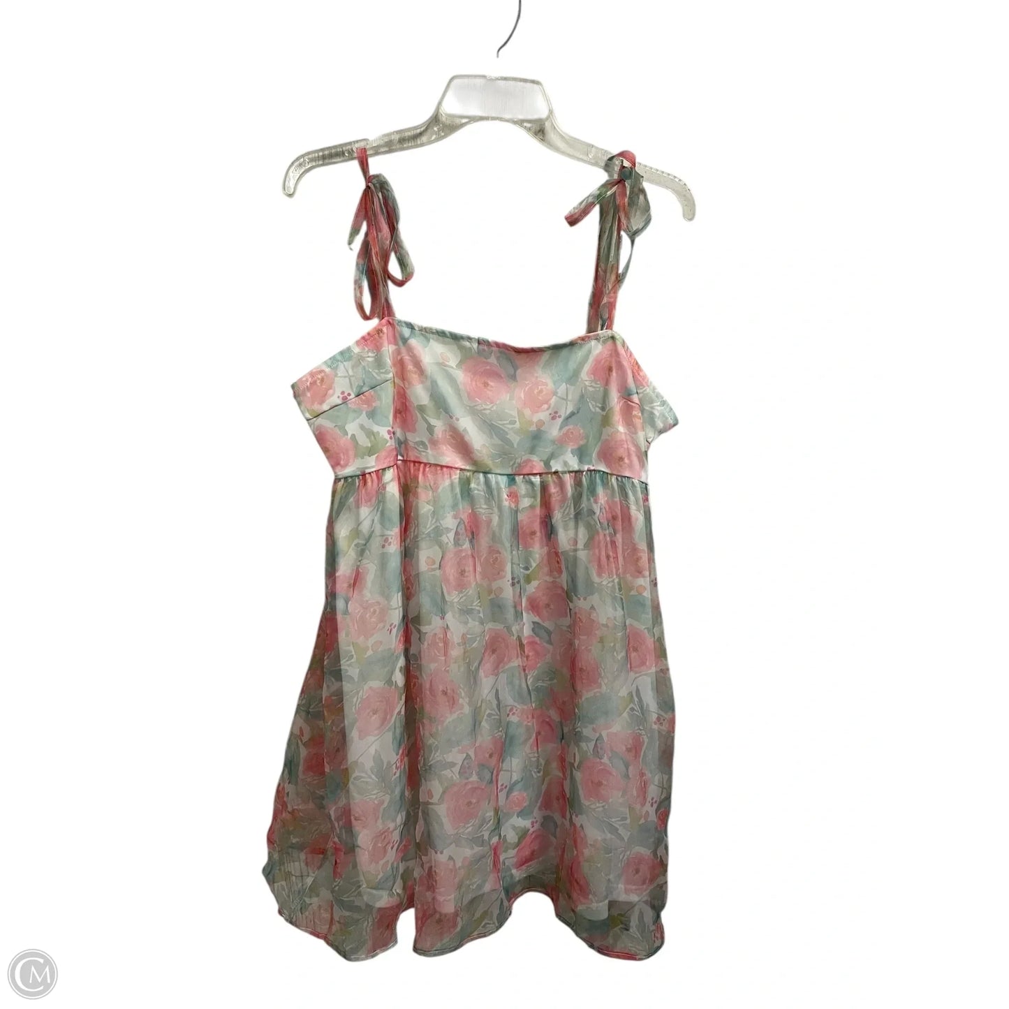 Dress Casual Short By Pink Lily In White, Size: M