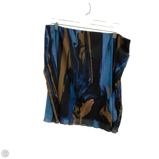 Skirt Mini & Short By Pretty Little Thing In Blue, Size: 16