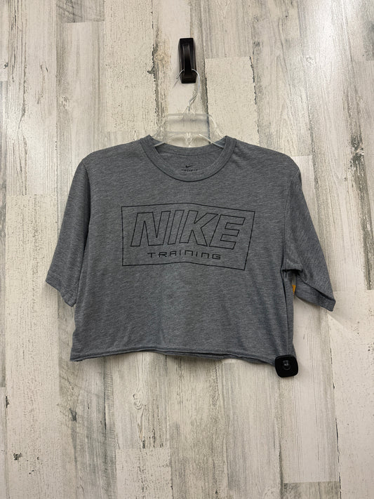 Athletic Top Short Sleeve By Nike  Size: S