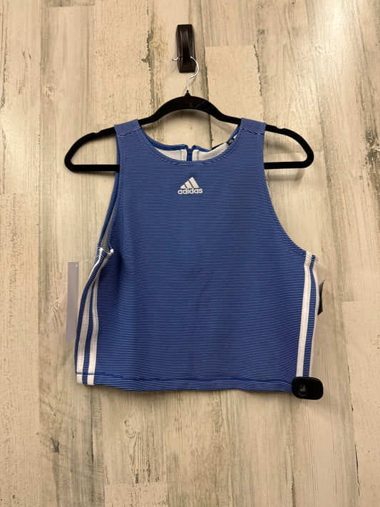 Blue Athletic Tank Top Adidas, Size Xl