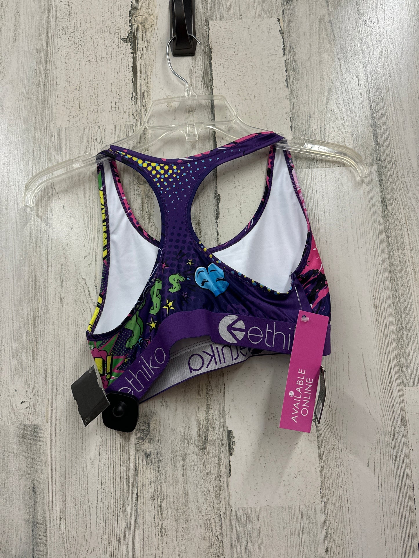 Multi-colored Athletic Bra Clothes Mentor, Size L