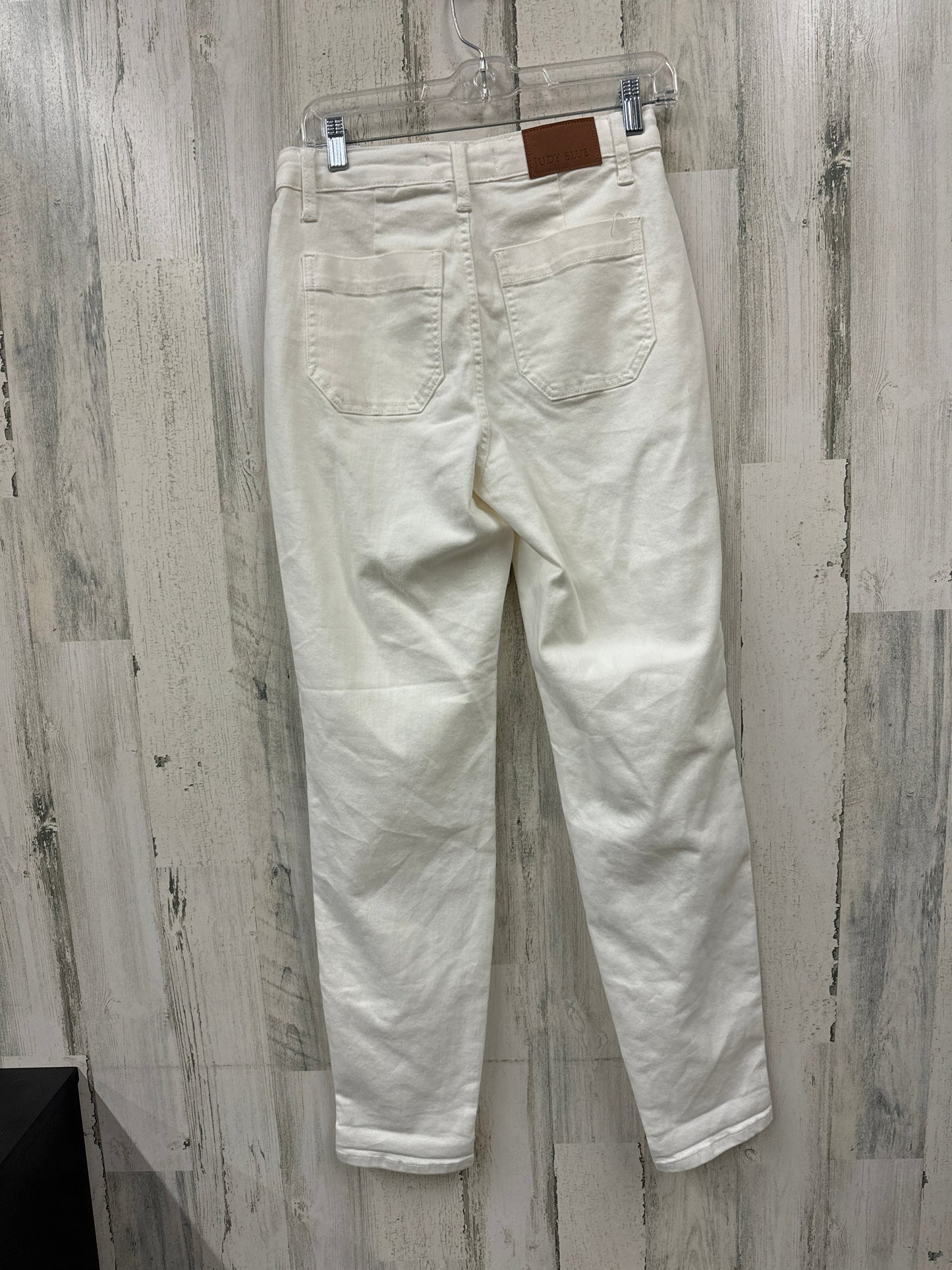 White Pants Cargo & Utility Judy Blue, Size 0