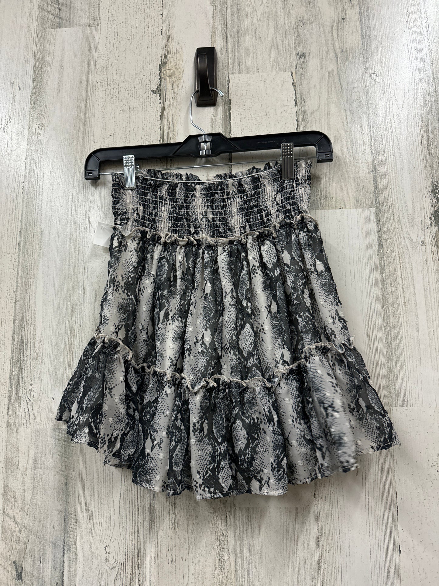 Snakeskin Print Skirt Mini & Short Altard State, Size S