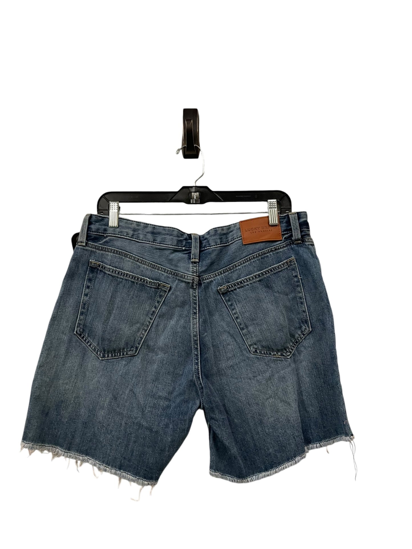 Shorts By Lucky Brand In Blue Denim, Size: 8