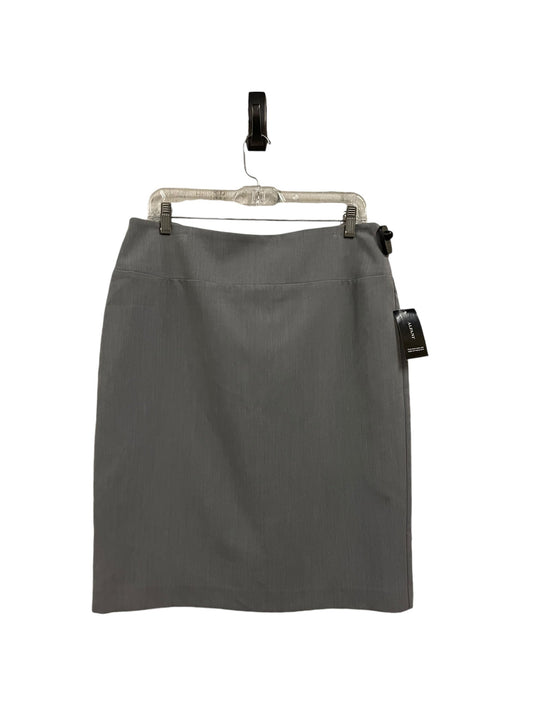 Skirt Midi By Alfani In Grey, Size: 10