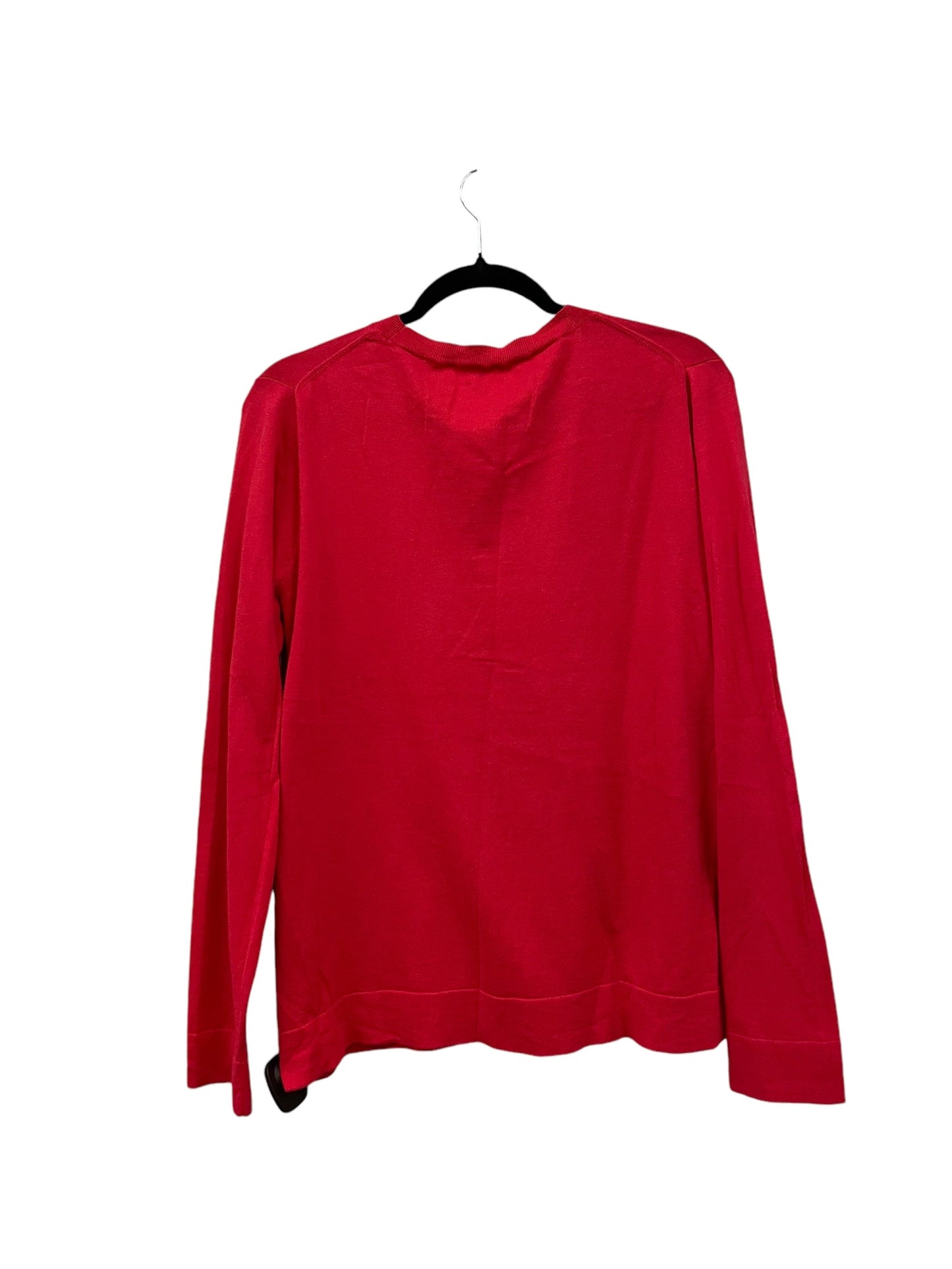 Sweater By J. Crew In Red, Size: L