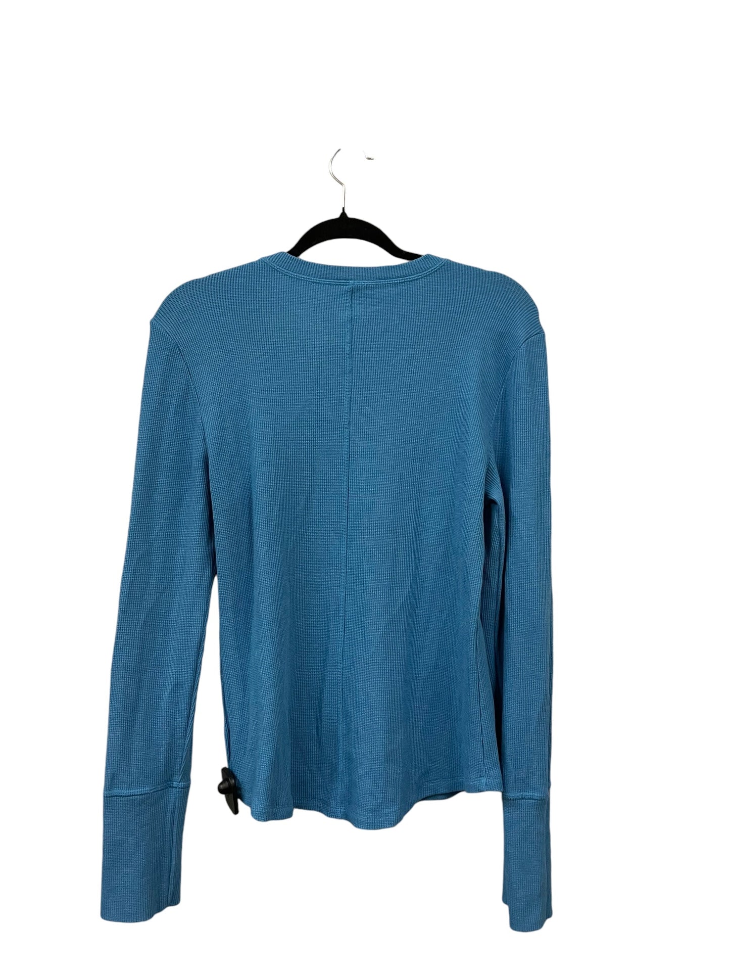 Top Long Sleeve By American Eagle In Blue, Size: Xl