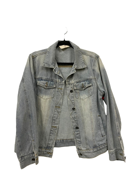 Jacket Denim By Savanna Jane In Blue Denim, Size: M