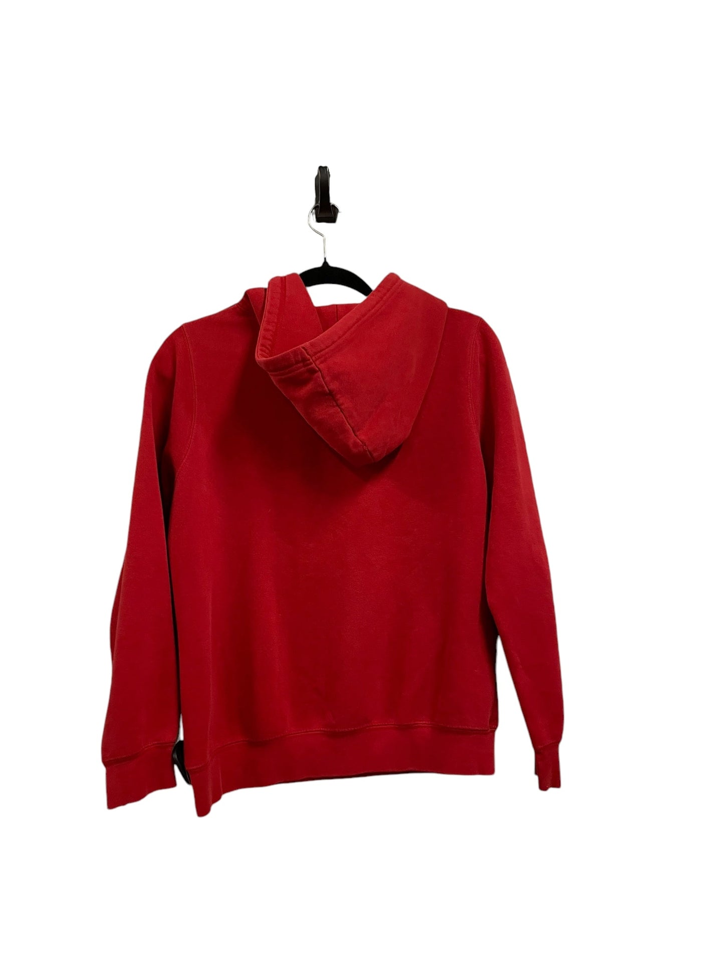 Sweatshirt Hoodie By Clothes Mentor In Red, Size: M