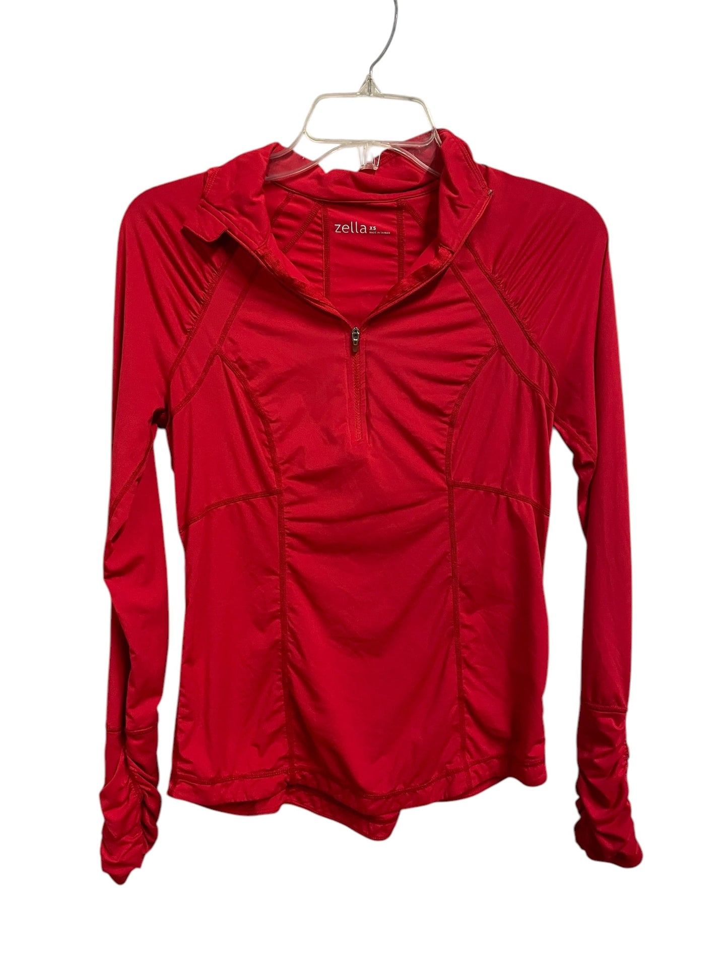 Athletic Jacket By Zella In Red, Size: Xs