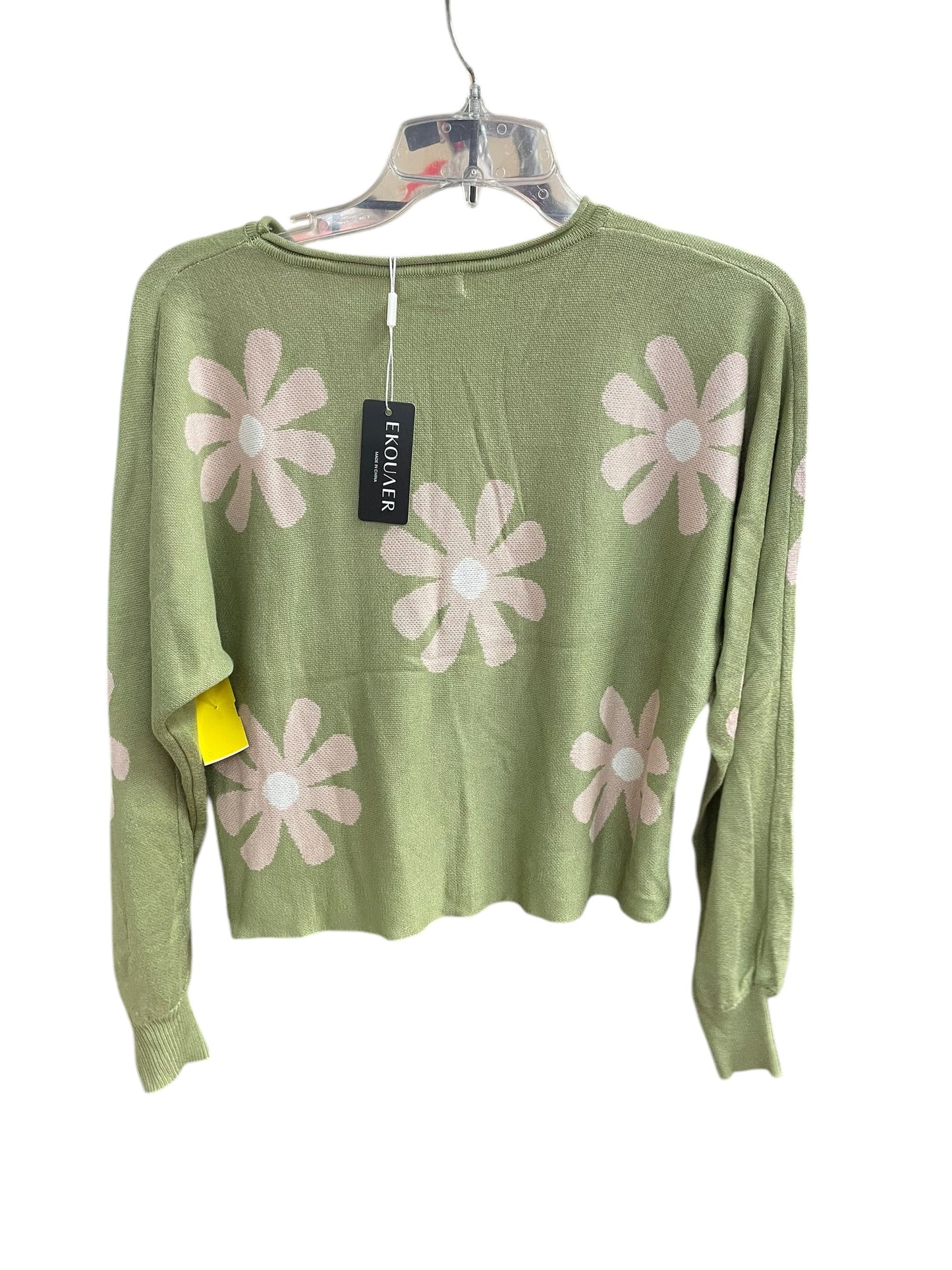 Top Long Sleeve By Clothes Mentor In Green, Size: S