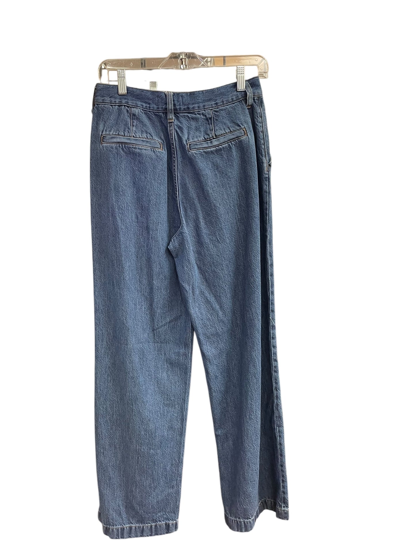 Jeans Straight By Madewell In Blue Denim, Size: 2