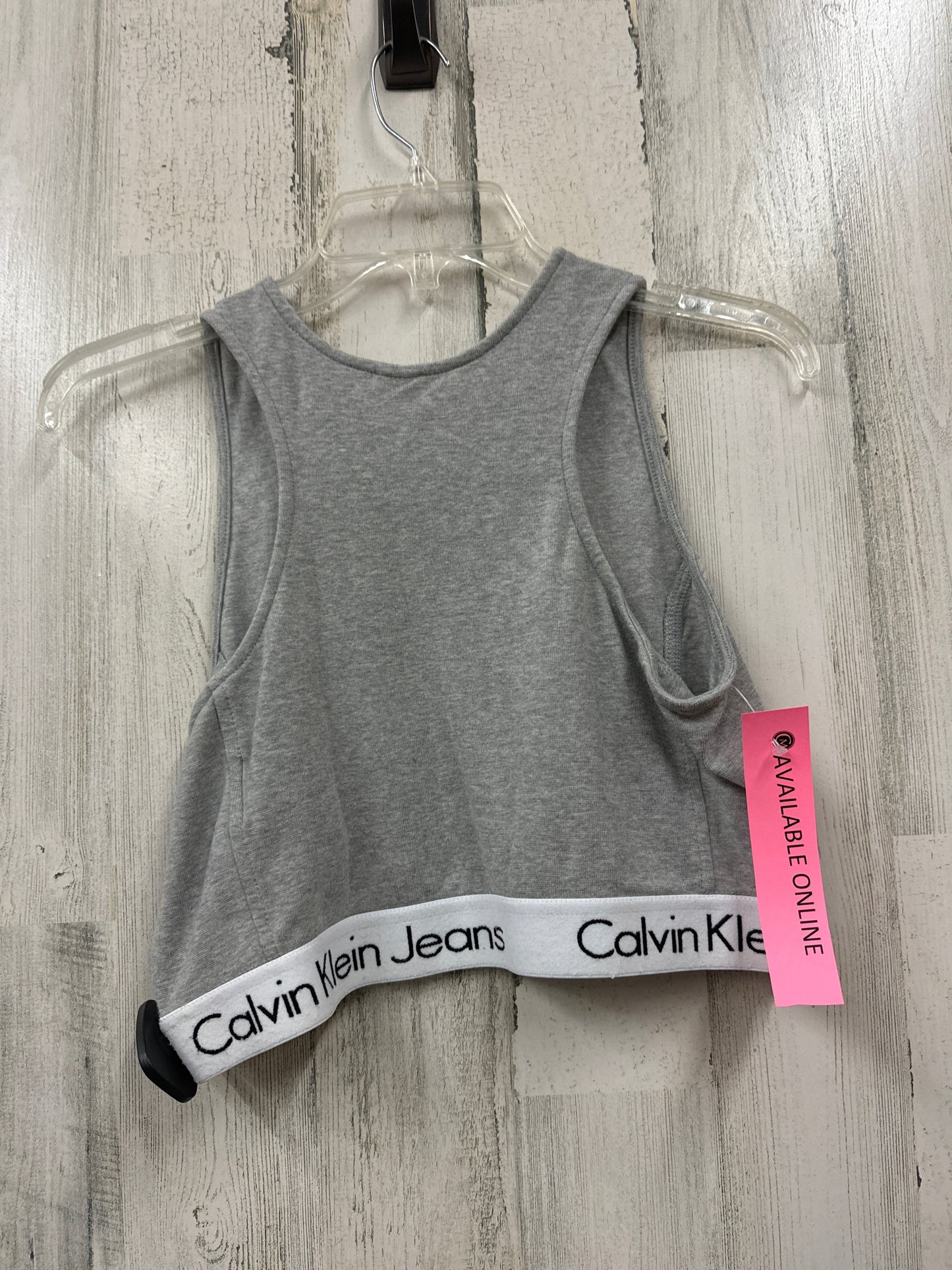 Grey Athletic Bra Calvin Klein, Size L