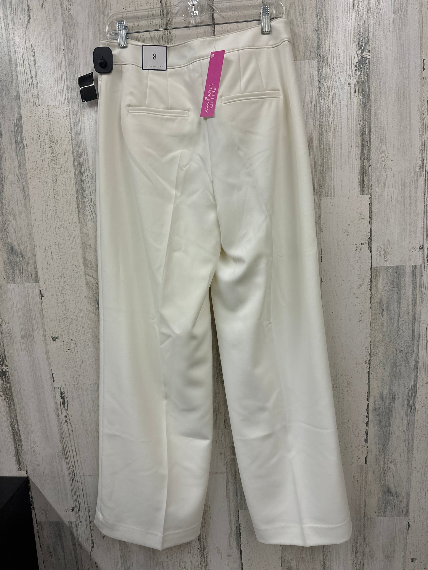 White Pants Dress White House Black Market, Size 8