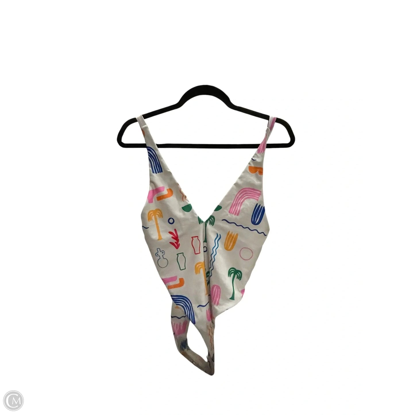 Swimsuit By Clothes Mentor In Beige, Size: M