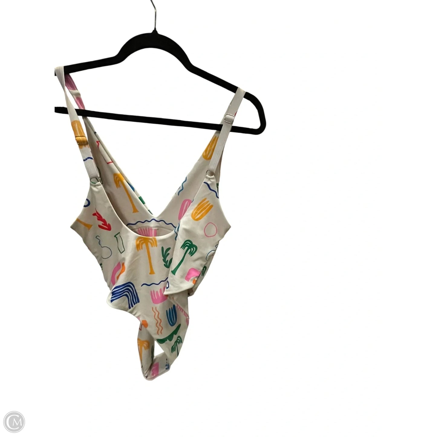 Swimsuit By Clothes Mentor In Beige, Size: M