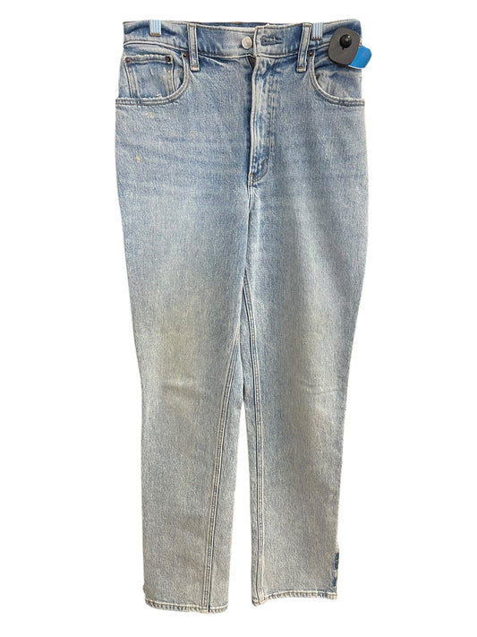 Jeans Straight By Abercrombie And Fitch In Blue, Size: 2