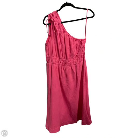 Dress Casual Midi By Free Assembly In Pink, Size: L