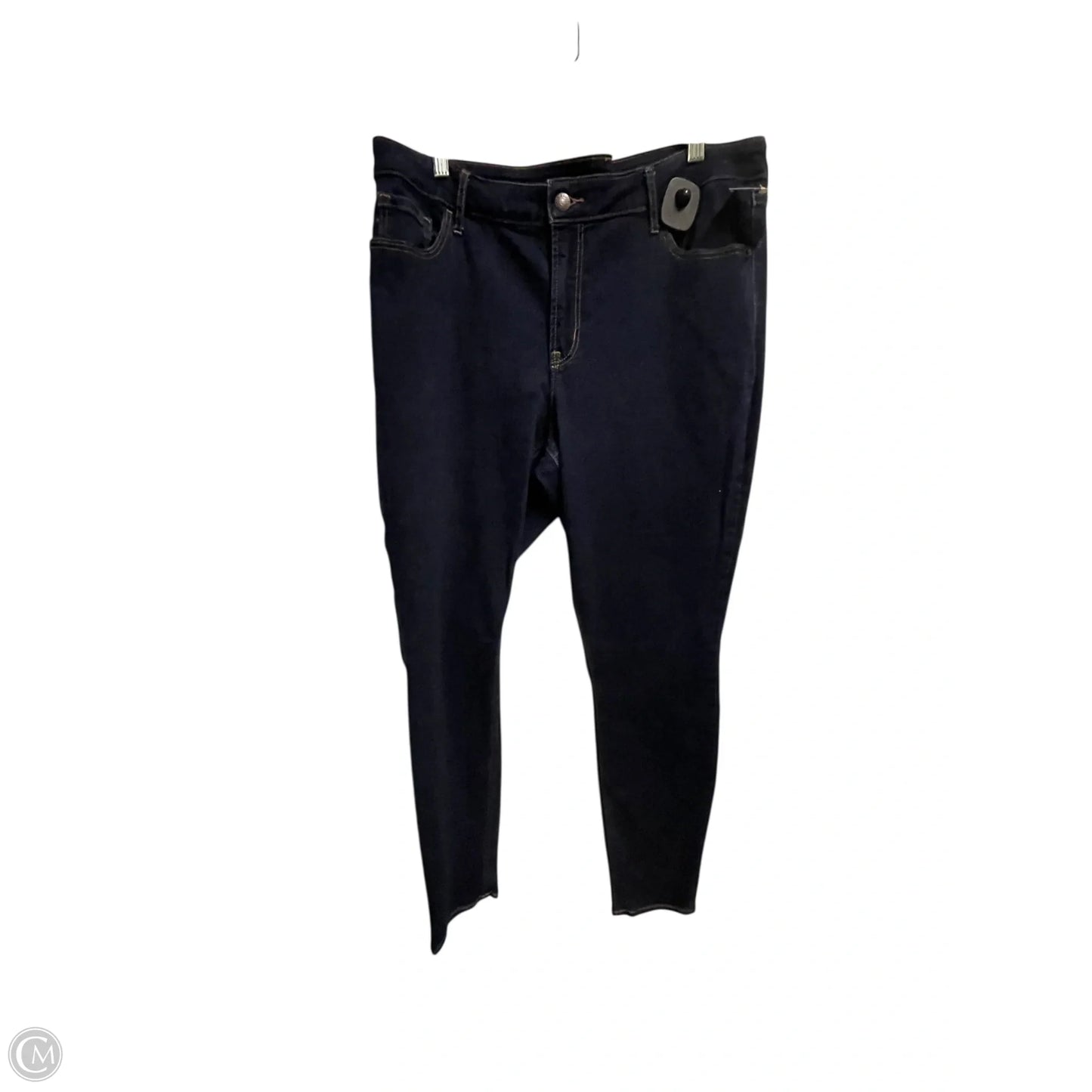 Jeans Skinny By Old Navy In Blue, Size: 16