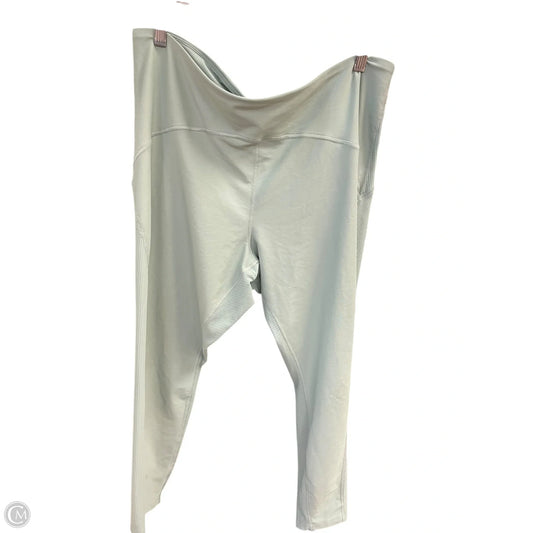 Athletic Leggings By Old Navy In Green, Size: 2x