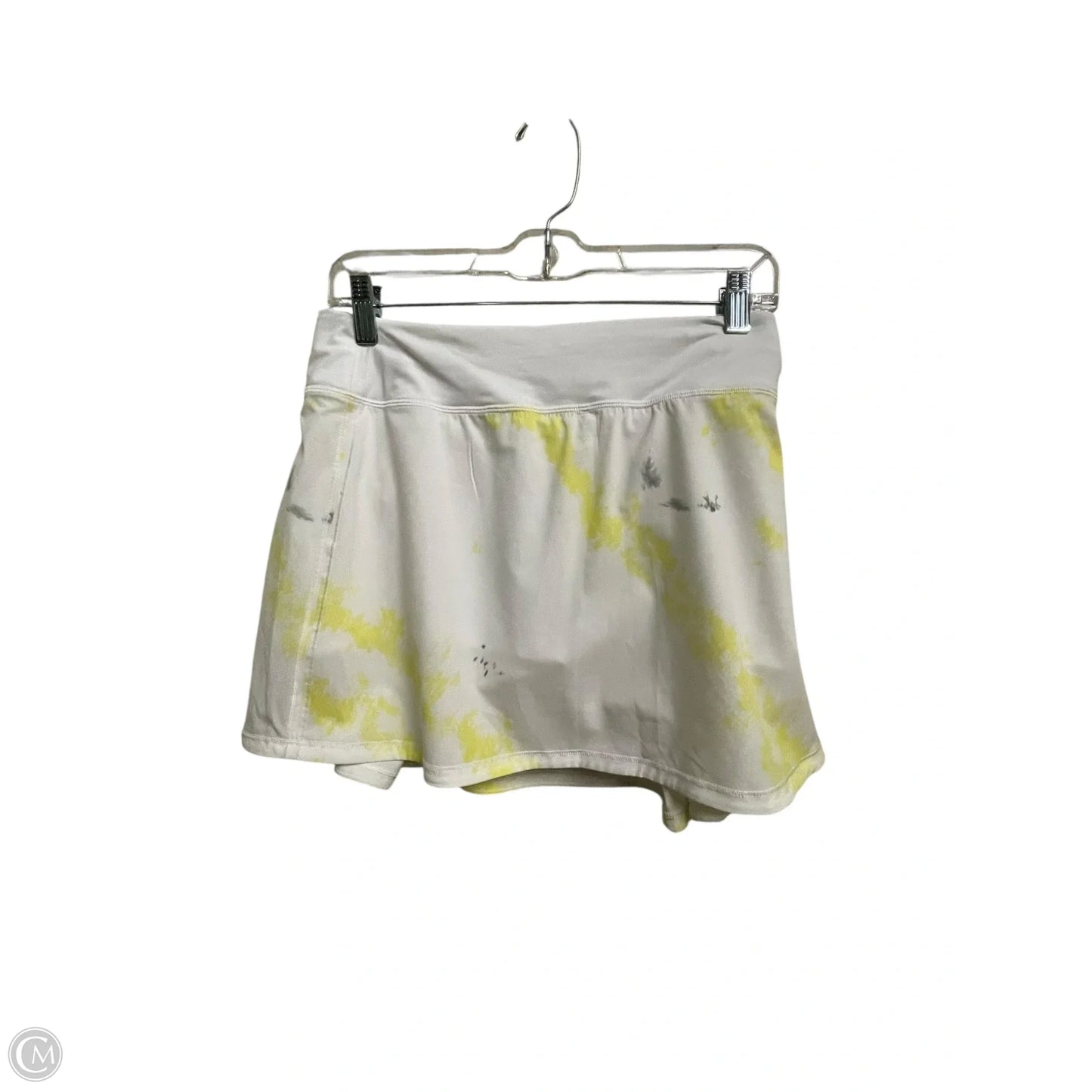 Athletic Skirt By Lululemon In Yellow, Size: 10