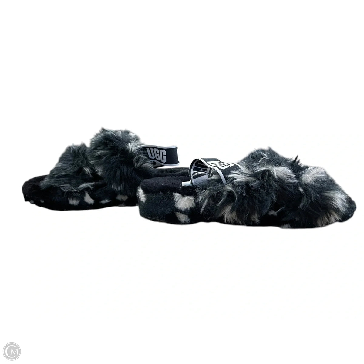 Sandals Designer By Ugg In Black, Size: 9