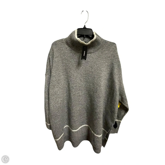 Sweater By Express In Grey, Size: Xl