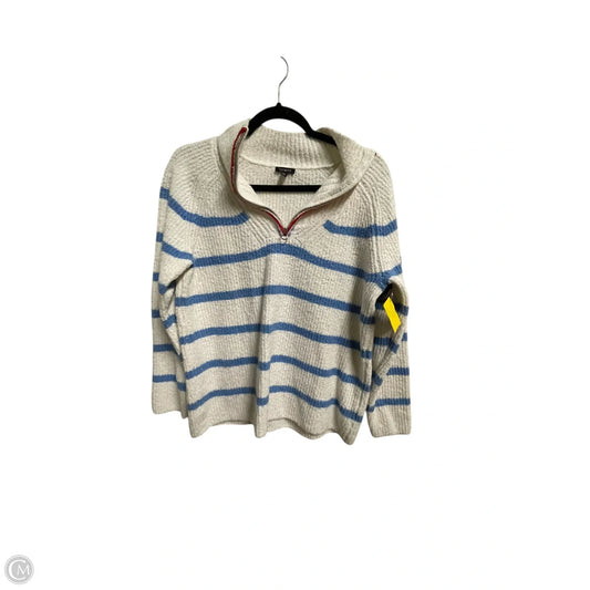 Sweater By Talbots In Striped Pattern, Size: M