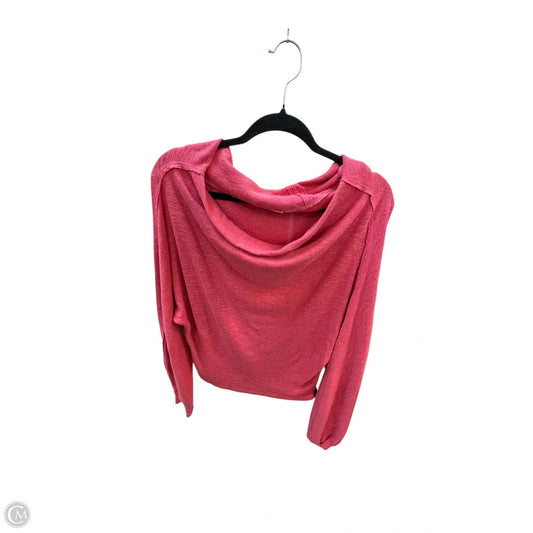 Top Long Sleeve By We The Free In Pink, Size: S